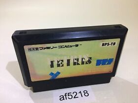 af5218 Tetris NES Famicom Japan