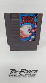 Kirby's Adventure Nintendo NES Authentic Cart tested & works, free shipping