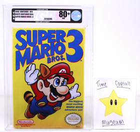 Super Mario Bros 3 SMB3 NES Nintendo New Factory Sealed VGA Graded 80+ NIB