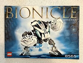 LEGO BIONICLE KOHRAK 8565 -  Instruction Manual ONLY