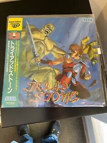 Mega Drive Sega Mega LD game Pioneer LaserActive Triad Stone