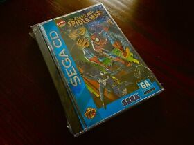 ©1993 Marvel Sega CD Game THE AMAZING SPIDER-MAN us/ntsc New/Sealed