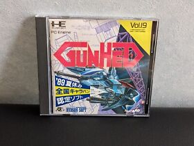 "GUNHED" (NEC,PC engine,TurboGrafx-16,1989) from Japan