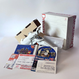 SEGA Dreamcast Gun Controller Boxed HKT-7801 & Virtua Cop 2 Complete Japan DC JP