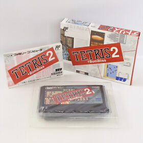 TETRIS 2 BOMBLISS Famicom Nintendo 0265 fc