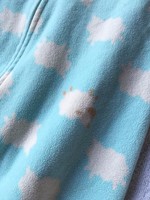 Carter's girls 2T sleeper footed pajamas sheep 24 months