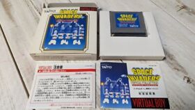 Space Invaders Virtual Collection  Nintendo Virtual Boy VB Game Software w/Box