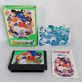 NINTENDO Famicom FC Ganbare Pennant Race! Japan Import NTSC-J 1989 Tested