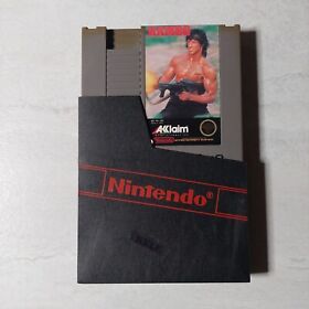 Rambo W/ SLEEVE! (Nintendo Entertainment System, 1988, NES)