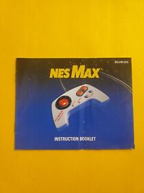 Nintendo Nes Max Controller Manual Only