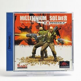 Sega Dreamcast Spiel : Millennium Soldier Expendable - OVP ohne Anleitung PAL
