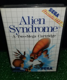 Alien Syndrome (Sega Master System, 1988) - CIB Complete -  Tested