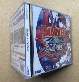 Replacement Case Only - Marvel vs. Capcom - Sega Dreamcast - Free Shipping