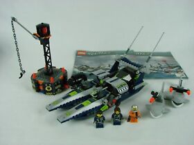 LEGO Agents #8633 ~ "Speedboat Rescue" ~ (2008) 338 pc 100% w/instr, minifigs