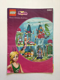Lego Belville The Mermaid Castle 5960 Year 2005 Instruction Manual Booklet