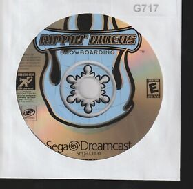 Rippin’ Riders Sega Dreamcast Video Game No Case Disc Only