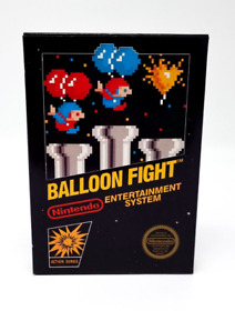 Balloon Fight Nintendo NES Blackbox Hangtab 5 Screw