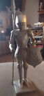 13 Inch Tall Knight In Armor Made Of Tin