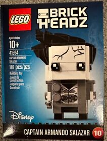 LEGO 41594 BrickHeadz: Captain Armando Salazar Set - New Sealed