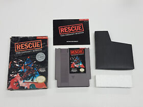 Rescue the Embassy Mission NES Nintendo Complete CIB  Authentic Tested *
