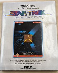 Vectrex Star Trek Arcade System Cartridge