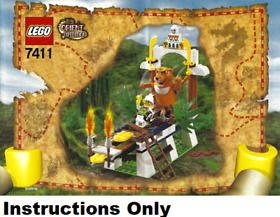 INSTRUCTIONS ONLY LEGO TYGURAH'S ROAR 7411 manual book from set