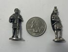 Lot of 2 Vintage Medieval Figurines Knights As Found Made In Hong Kong
