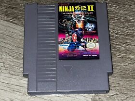 Ninja Gaiden II 2 Nintendo Nes Cleaned & Tested Authentic