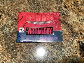 1995 Nintendo Virtual Boy Red Alarm Game Manual Only Instruction Booklet Guide