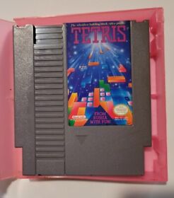 TETRIS Original Nintendo NES 1989 Videojuego Puzzle Bloque SOLO CARTUCHO