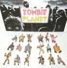 Zombie Apocalypse Deluxe Figure Toy Set of 18 Halloween Party Decorations