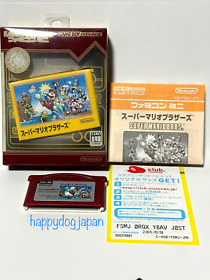 SUPER MARIO BRO. Nintendo Game Boy Advanced Famicom Mini Authentic Working JAPAN