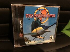 Sega Marine Fishing (Sega Dreamcast, 2000) AUTHENTIC - BRAND NEW & GREAT SHAPE