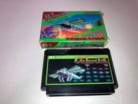 Galaxian with Box Nintendo Famicom FC In Stock NAMCO 1984 Japan import