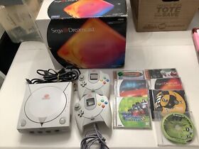 SEGA Dreamcast  Console With 6 Games And Web Browser With Box
