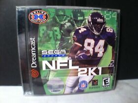 Sega Dreamcast Game  "NFL 2K1"
