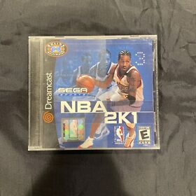 NBA 2K1 Sega Dreamcast CIB Complete GREAT Condition