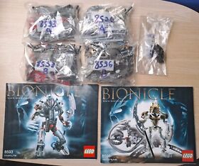 LEGO Bionicle 10201 Takutanuva: 8593 + 8596 + Kraahkan Mask 48419