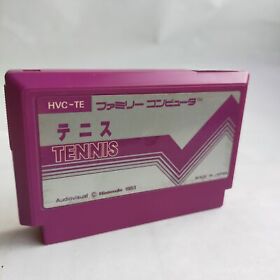 Tennis pre-owned Nintendo Famicom NES Tested
