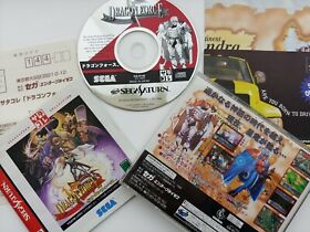 Sega Saturn Dragon force Saturn Collection Ss Japan JP Game Used Tested RANK:b-C