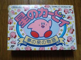USED Famicom Hoshi no Kirby Nintendo Kirby's Adventure  Family Computer Japanese