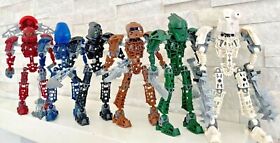 Bionicle Toa Metru 8601-8606 Complete set of 6  Including Manuals & Canisters