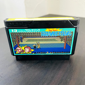 Tag Team Pro-Wrestling Nintendo Famicom NES Versión Japonesa Namco 1986 Deportes