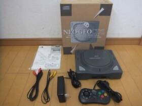 NEO GEO CDZ Console System Boxed CD-T02 Tested SNK NTSC-J From Japan