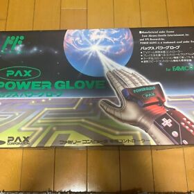 Pax Power Glove Nintendo Famicom NES Controller Family Computer Video Game used