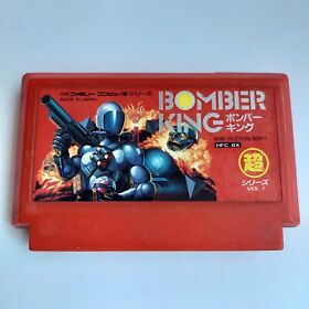 Bomber King Famicom Hudson pre-owned Nintendo Tested and working