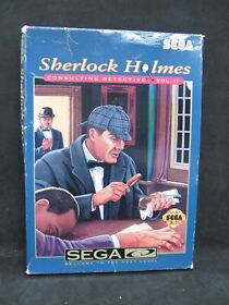 CIB Sega Sherlock Holmes Consulting Detective Vol. II Sega CD Complete In Box 
