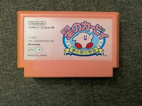 Hoshi no Kirby Yume no Izumi no Monogatari Nintendo Famicom, Tested, US seller