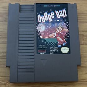 Nintendo NES Super Dodge Ball Video Game Tested & Working