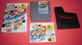Nintendo NES Dynablaster [PAL B FRA] Boîte Notice Bomberman Super *JRF*